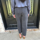 Spanx Barrel Leg Jeans in Carbon