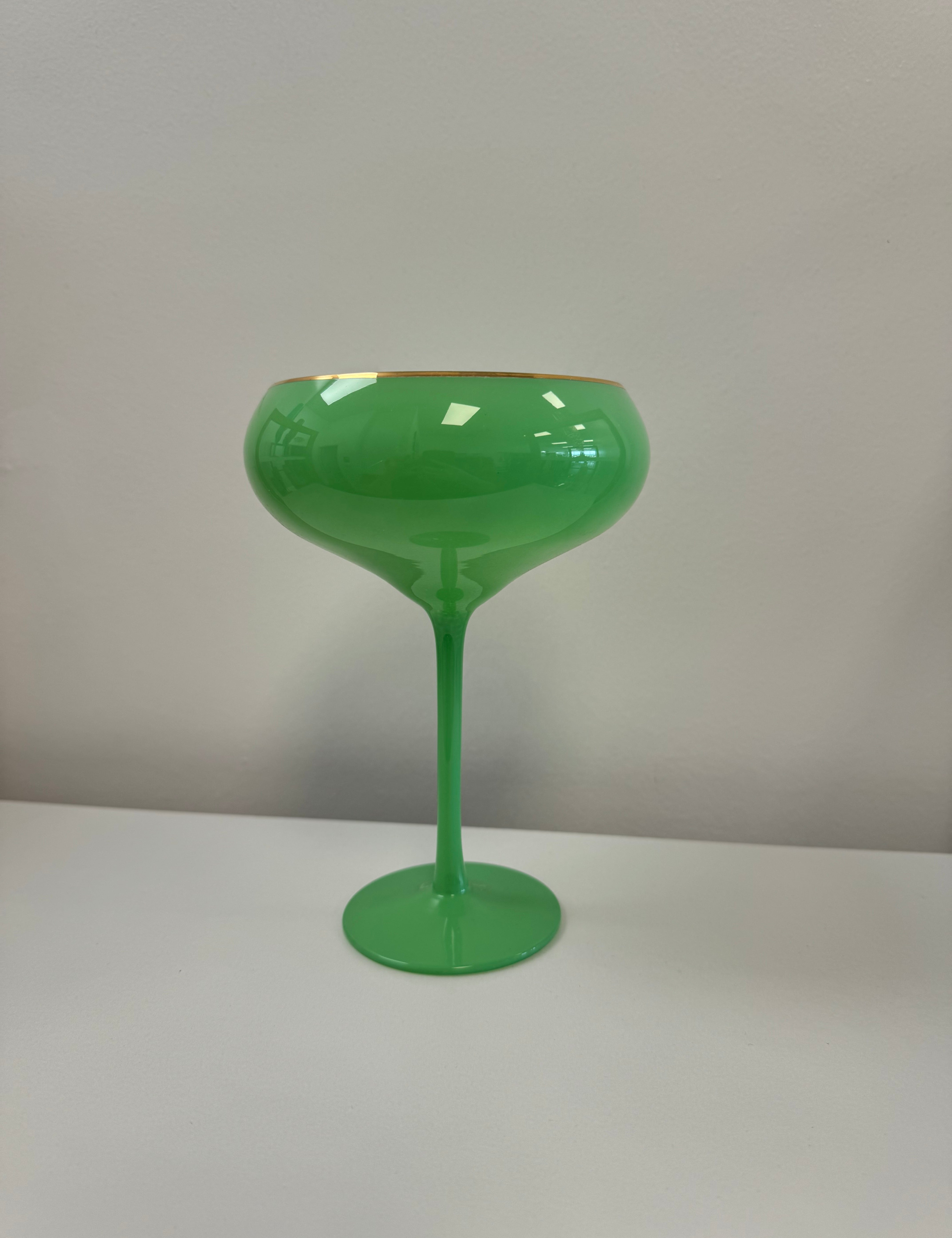 Sugar Plum Coupe Glasses