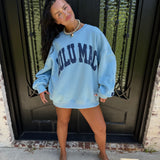 Lulu Mac Light Blue Sweatshirt
