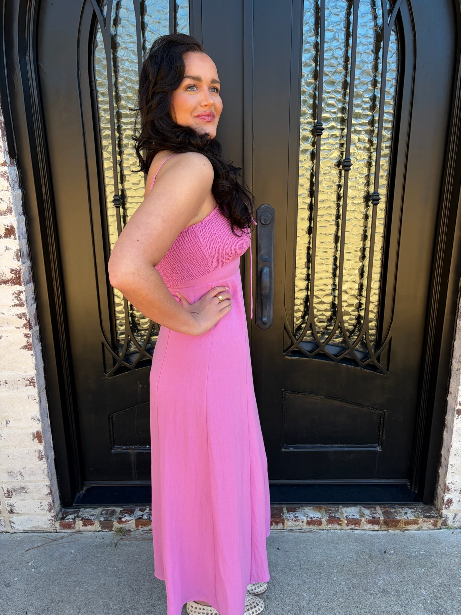 Women's Z Supply Granada Maxi Dress Small Spanish Rose