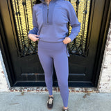 Spanx Booty Boost Brushed Legging Full Length in Pewter