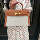 The Charming Handbag in Tan Brown