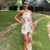 Mediterranean Daydream Cami Dress