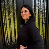 Spanx AirEssentials Half Zip in Black