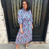 Florina Floral Midi Dress