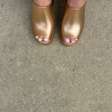 Melissa Mule Hype in Gold