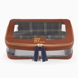 Tile Storage Bag in Cognac