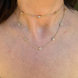 Dainty Star Necklace in Gold