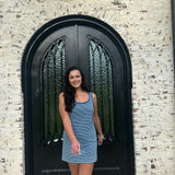 Mathis Striped Dress in Vintage Indigo