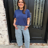 McKenzie Top in Navy