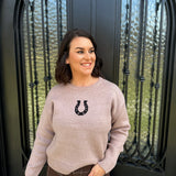 Horseshoe Sweater in Brown