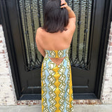Lavi Roma Strapless Maxi Dress