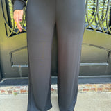 Spanx AirEssentials Wide Leg Pant in Black in Regular & Petite