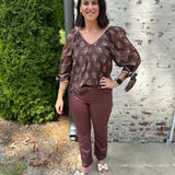 Kline Top in Brown