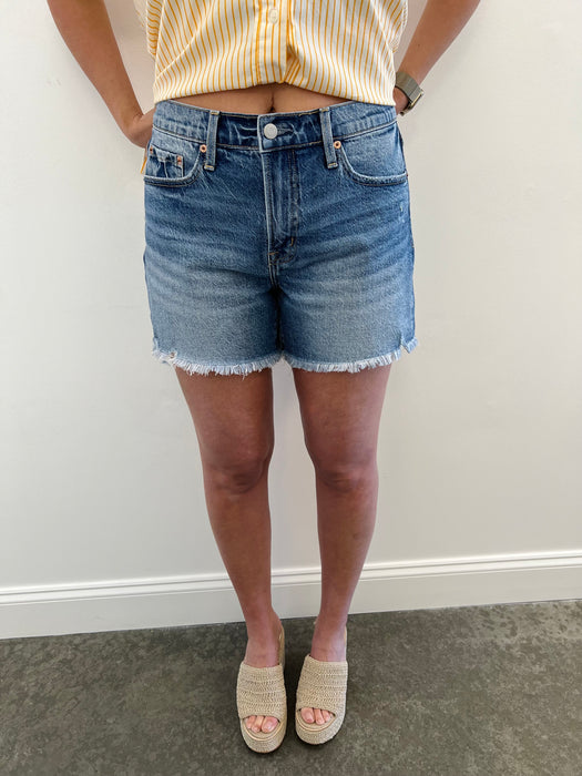 Kennedy Mid Rise Shorts - Cannes Vintage