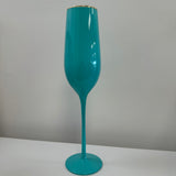 Sugar Plum Champagne Flute Glasses