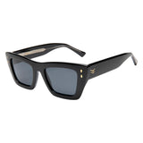 ISea Kaya Sunglasses in Black/Smoke