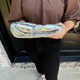 Mini Knot Bag in Silver