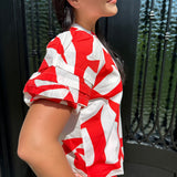 Maude Raya Top in Red