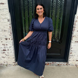 Sami Maxi Dress in Ink