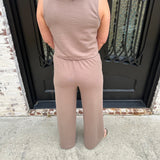 Z Supply Andre Wide Leg Pant in Milk Shake