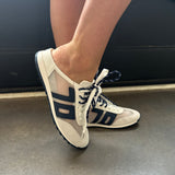 Back70 Venice Slip-On Sneakers in White/Navy