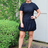 Betty Bubble Mini in black