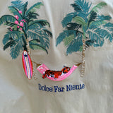 Vilagallo Beige Jacket with Colored Buttons