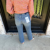 Daze Soho High Rise Ankle Flare in Rush Hour