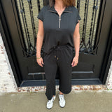 Sabrina Pant in Black