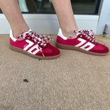 Back 70 Ghost Sneakers in Red