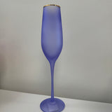 180 Degrees Frosted Flute Champagne Glasses