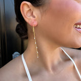 Faceted Bead Chain Duster