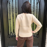 Rodeo Sweater in Taupe