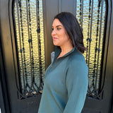 Spanx AirEssentials Brushed Half Zip in Meridian