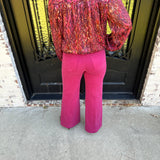 Dear John Fiona Pants in Beaujolais