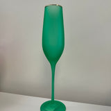 180 Degrees Frosted Flute Champagne Glasses