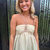 Celine Ombre' Halter Maxi Dress