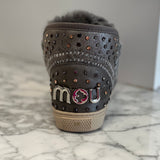 MOU Eskimo Sneaker Studs & Stitch in Dust Iron