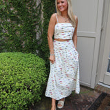 Fish Skirt Set in Cream