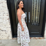 Island Time Maxi Dress in White