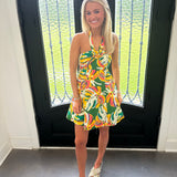 Calypso Halter Dress