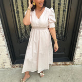 Bashful Poplin Maxi Dress