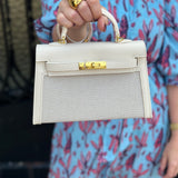 The Charming White Handbag