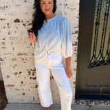 Dear John Wilma Ombre' Button Up Top