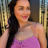 Chansutt Large Diamond Heart Necklace