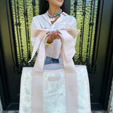 Case-Mate Jelly Bow Tote w/ Phone Pouch in Ballet Pink Afternoon Rosé Bow