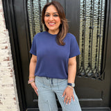 McKenzie Top in Navy