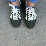 Back 70 Ghost Sneakers in Olive and Orange