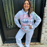 Locals Printed Comfort Fleece Hoodie & Jogger Set